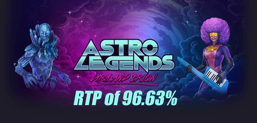 Astro Legends: Lyra and Erion slot machine RTP