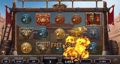 Champions of rome slot machine free spins