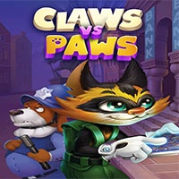Claws vs Paws slot machine character