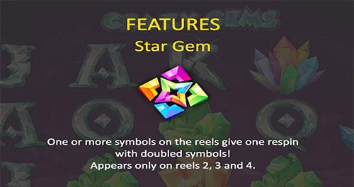 Crazy Gems slot machine features