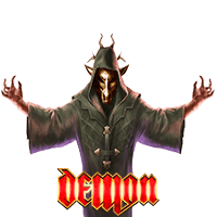 Demon slot character