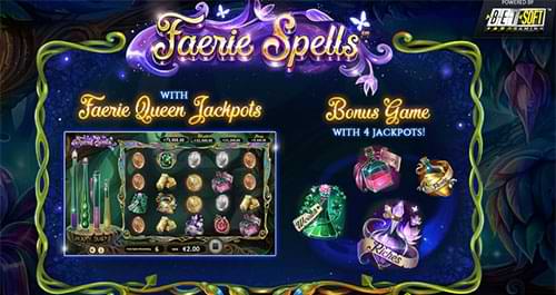 Faerie Spells slot machine jackpots