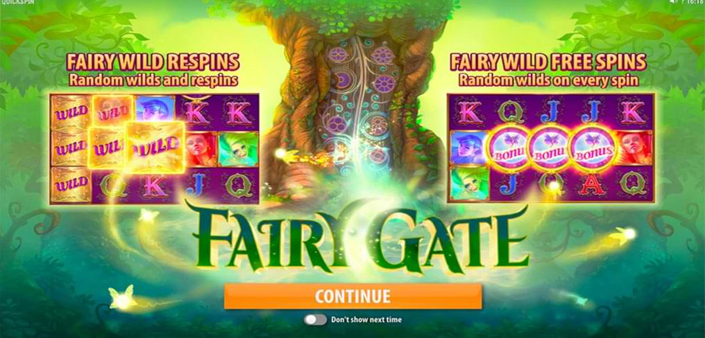 Fairy Gate slot machine free spins