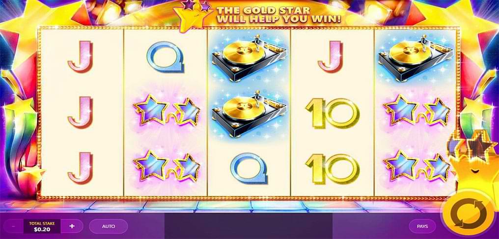 Gold Star slot machine screenshot