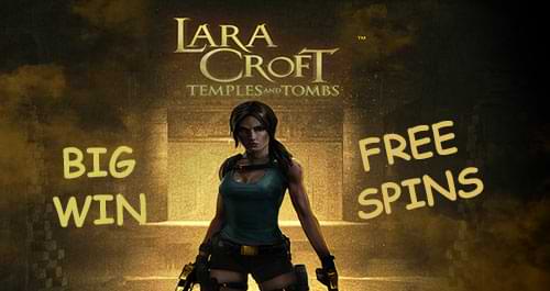 Lara Croft Temples and Tumbs Free Spins