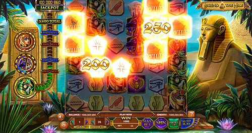 Legend of the Nile slot machine wild