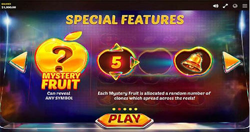 Mystery Fruit slot machine bonus