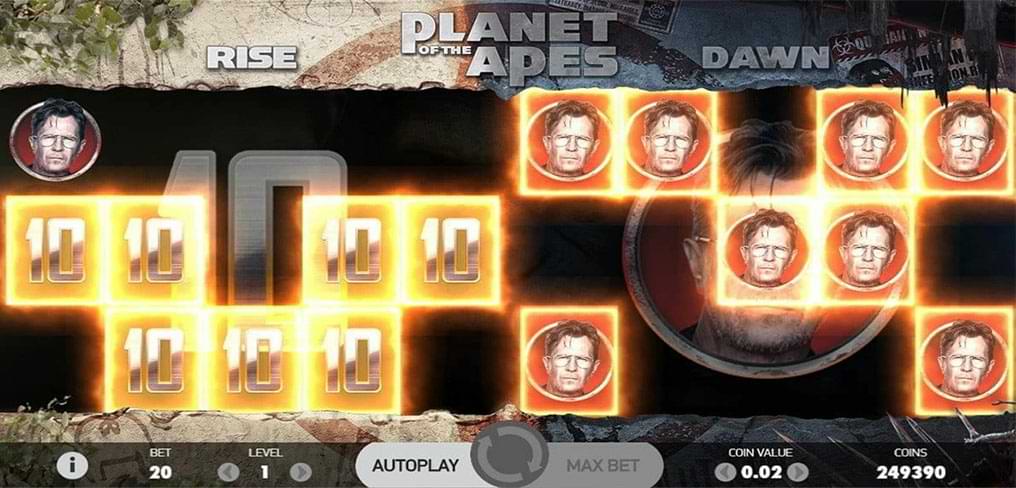 Planet of apes dual feature