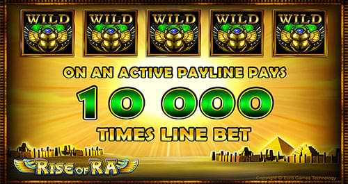 Rise of Ra slot machine bonus