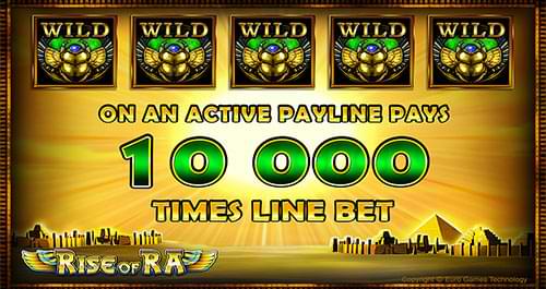 Rise of Ra slot machine bonus