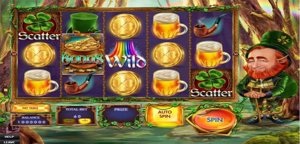 Ryan O'Bryan and the Celtic Fairies slot machine bonus