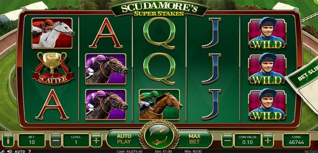  Scudamore's Super Stakes slot machine wild