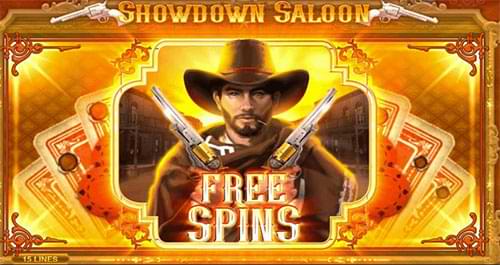 Showdown Saloon slot machine free spins