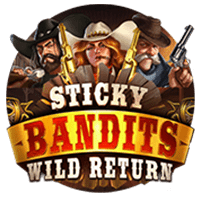 Sticky bandits Wild Return slot machine symbols