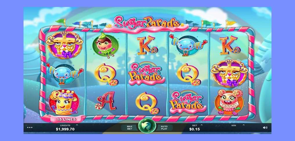 Sugar Parade slot machine screenshot