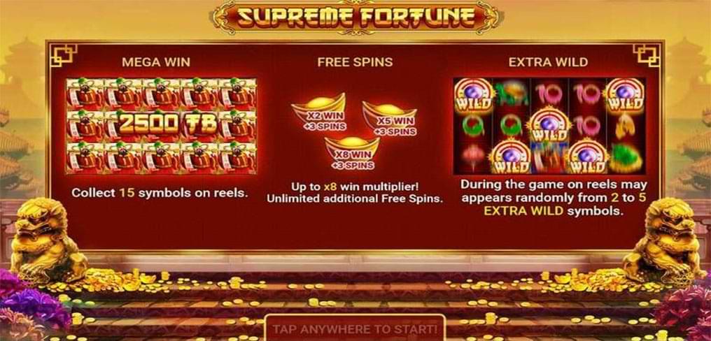 Supreme Fortune slot machine free spins