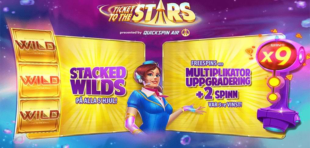 Ticket to the Stars slot machine wild