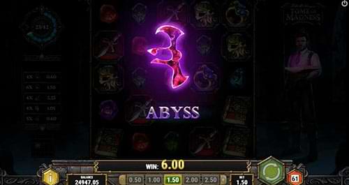 Tome of Madness slot machine abyss