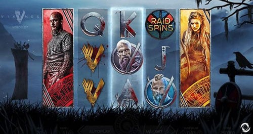 Vikings slot machine raid spins