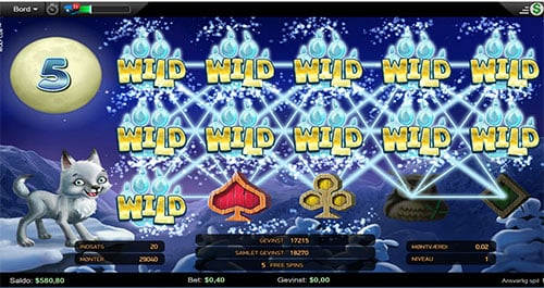Wolf Cub slot machine wild