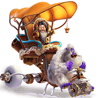 Yak, Yeti & Roll slot machine character