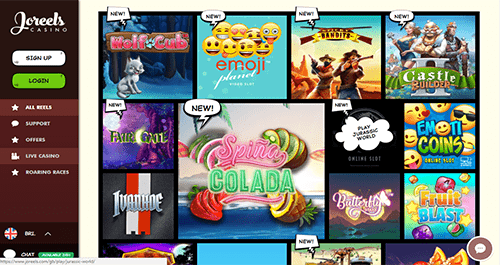 Joreels Casino Screenshot