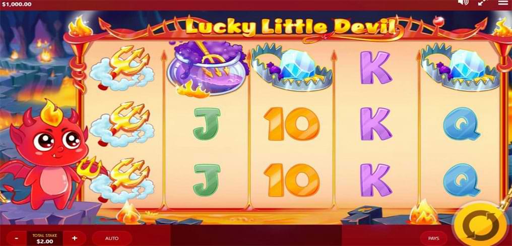 Lucky Little Devil slot machine screenshot