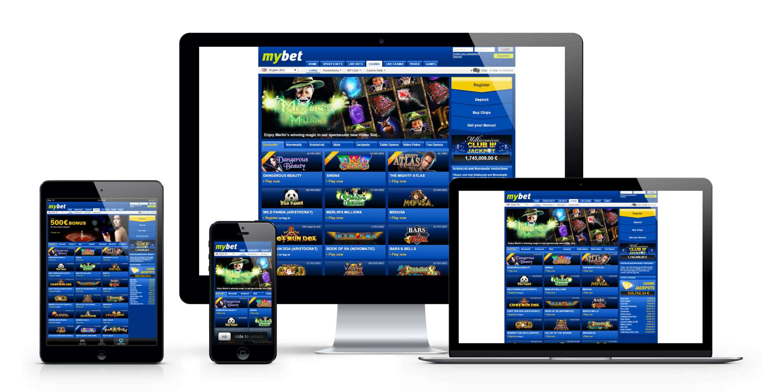 MyBet Casino site