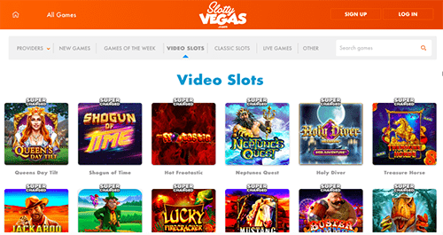 Slotty Vegas Screenshot