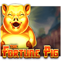 The fortune pig slot machine character