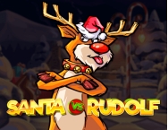 game background Santa vs Rudolf