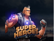 game background Super Heroes