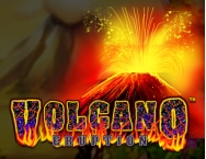 game background Volcano Eruption